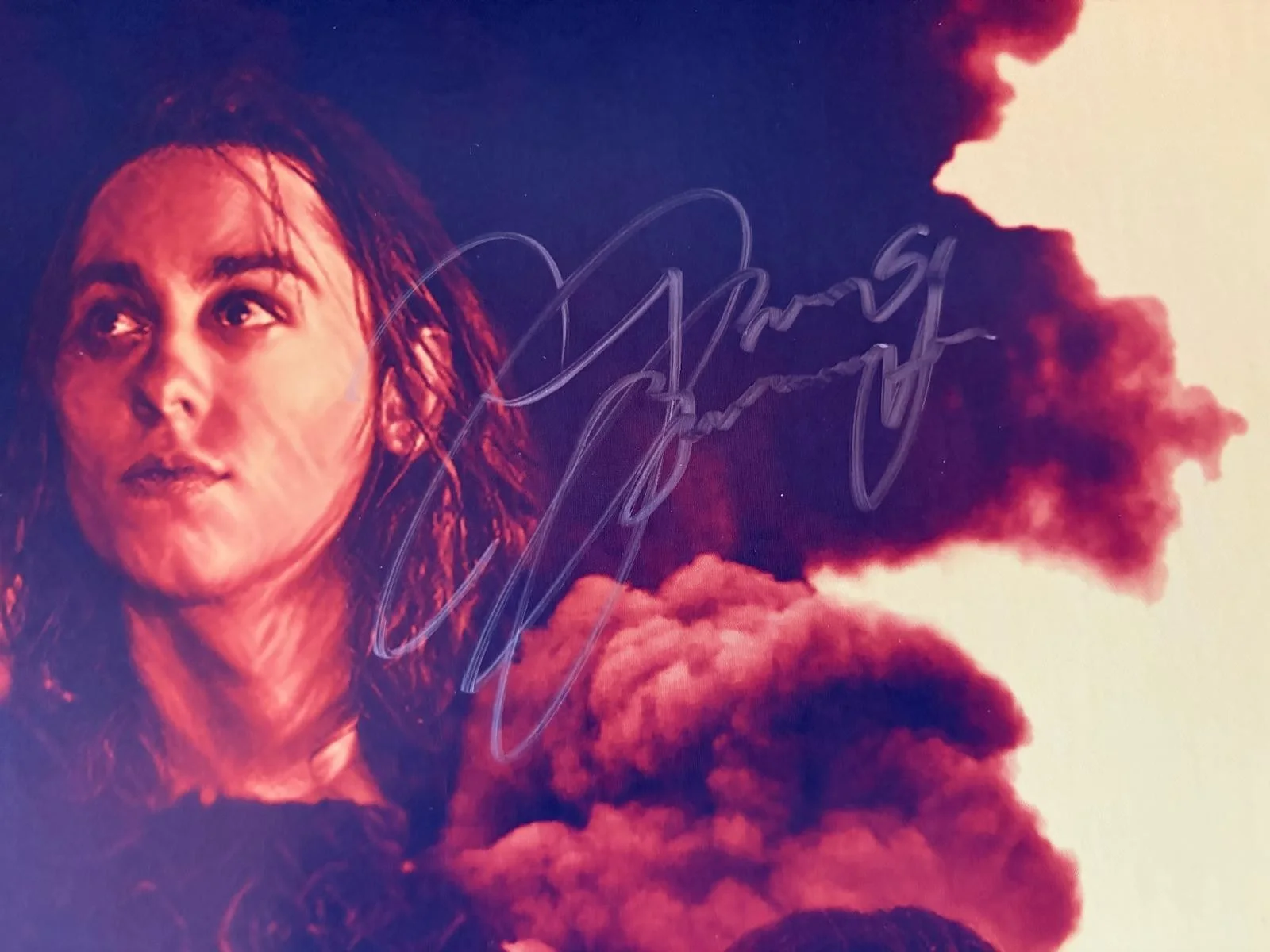 Jake Kiszka, Josh Kiszka, Sam Kiszka, Danny Wagner — GRETA VAN FLEET SIGNED AUTOGRAPHED X4 ALBUM COVER BLACK SMOKE RISING JSA COA, image 3