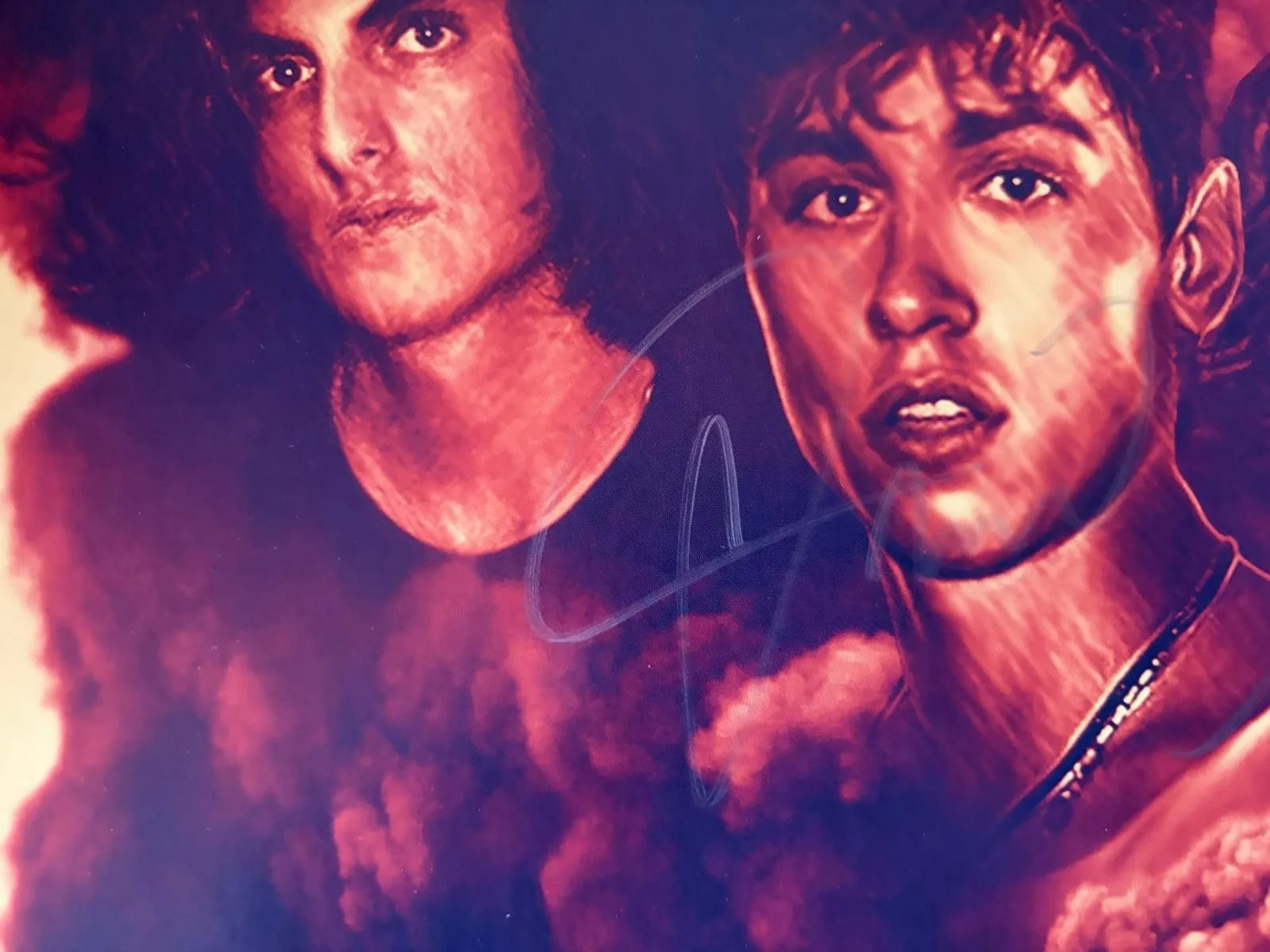 Jake Kiszka, Josh Kiszka, Sam Kiszka, Danny Wagner — GRETA VAN FLEET SIGNED AUTOGRAPHED X4 ALBUM COVER BLACK SMOKE RISING JSA COA, image 5