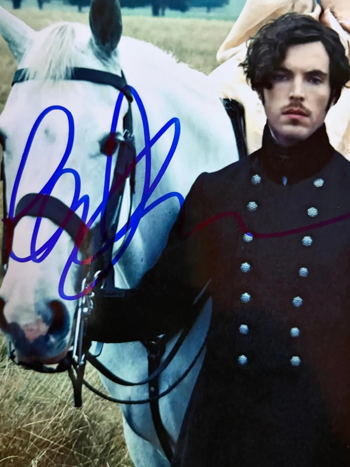 JENNA-LOUISE COLEMAN, TOM HUGHES — JENNA LOUISE COLEMAN & TOM HUGHES SIGNED AUTOGRAPHED 8X10 PHOTO VICTORIA PSA COA, изображение 3
