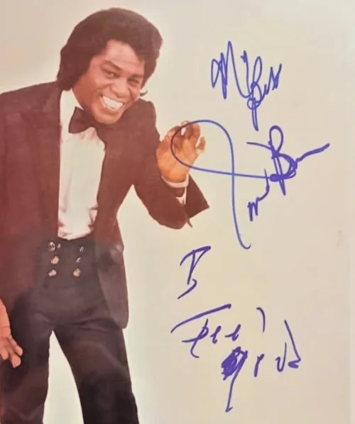 James Brown — JAMES BROWN SIGNED AUTOGRAPH 8X10 PHOTOGRAPH ENCAPSULATED GOT YOU FEEL GOOD PSA, изображение 2