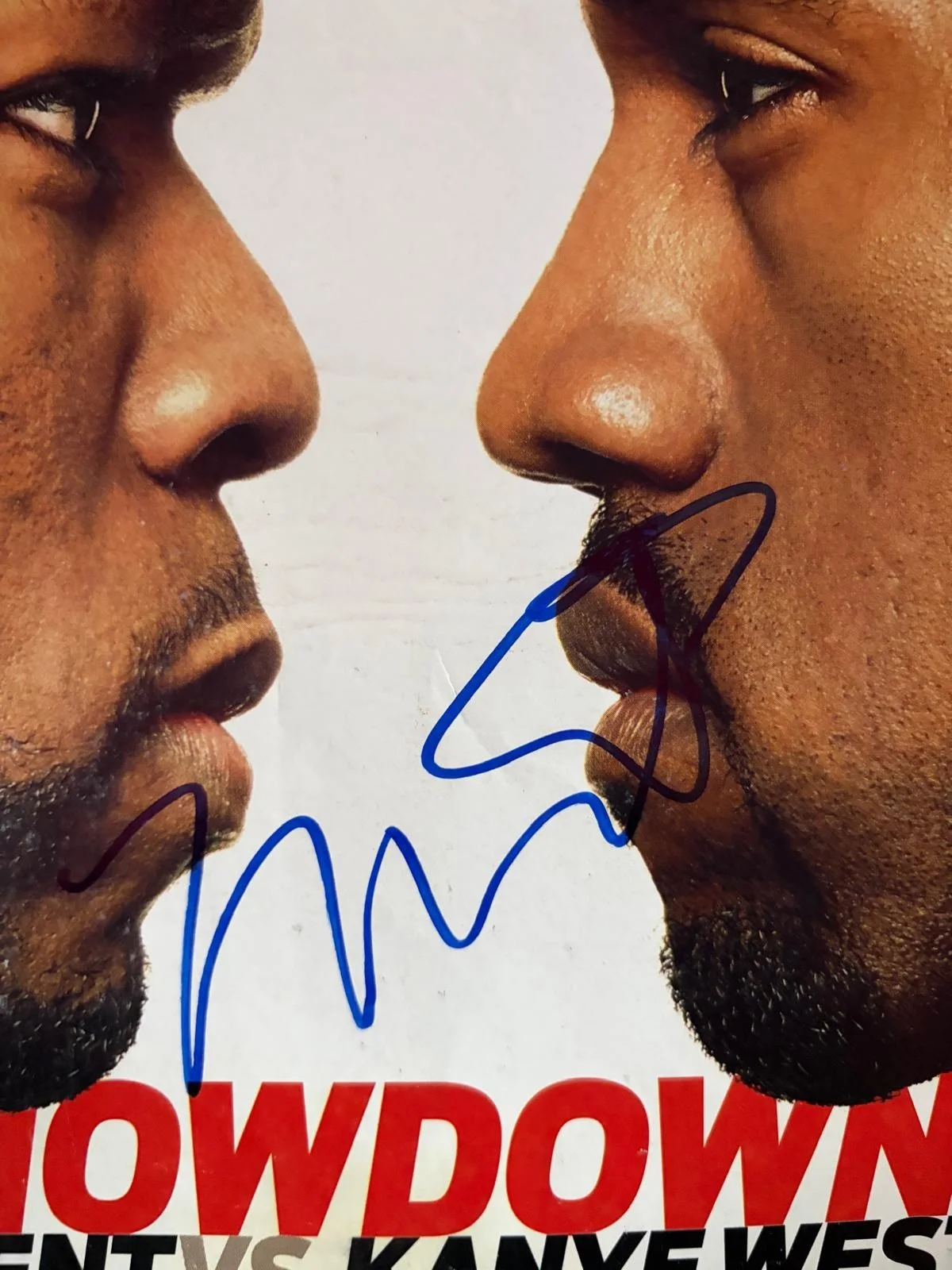 Kanye West — KANYE WEST SIGNED AUTOGRAPHED MAGAZINE COVE 50 CENT ROLLING STONE YE YEEZY PSA, изображение 2