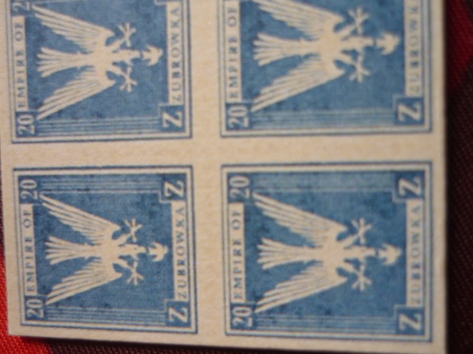 Żubrówka Grand Budapest Hotel Wes Anderson fictional Europe stamps red blue, изображение 4