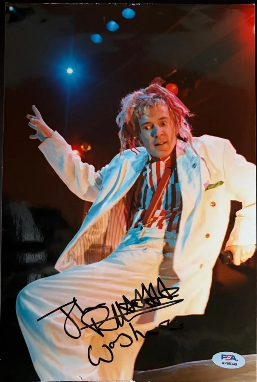 Johnny Rotten — JOHNNY ROTTEN SIGNED AUTOGRAPHED 8X10 PHOTO SEX PISTOLS ANARCHY IN THE UK PSA
