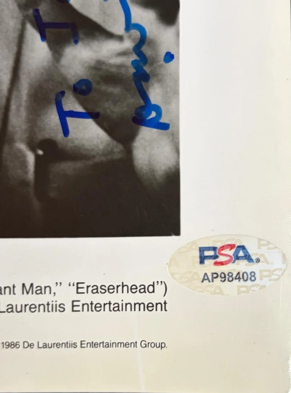 David Lynch — DAVID LYNCH SIGNED AUTOGRAPHED 8X10 PHOTO BLUE VELVET MULHOLLAND DRIVE PSA A, image 4
