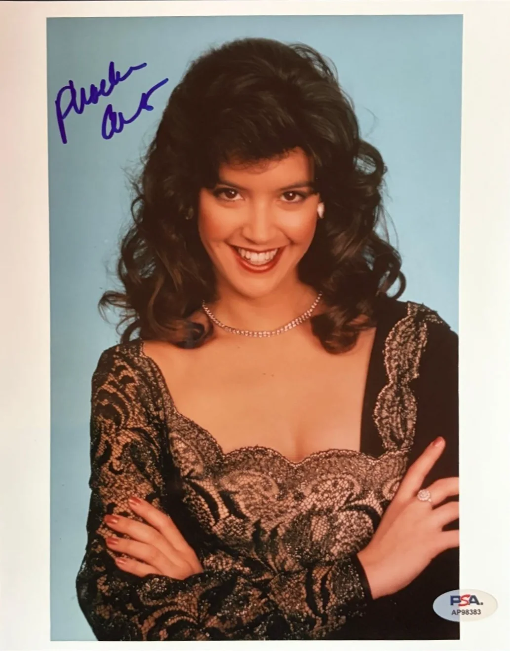 Phoebe Cates — PHOEBE CATES SIGNED AUTOGRAPHED 8X10 PHOTO SEXY HOT KLINE VINTAGE RARE PSA H