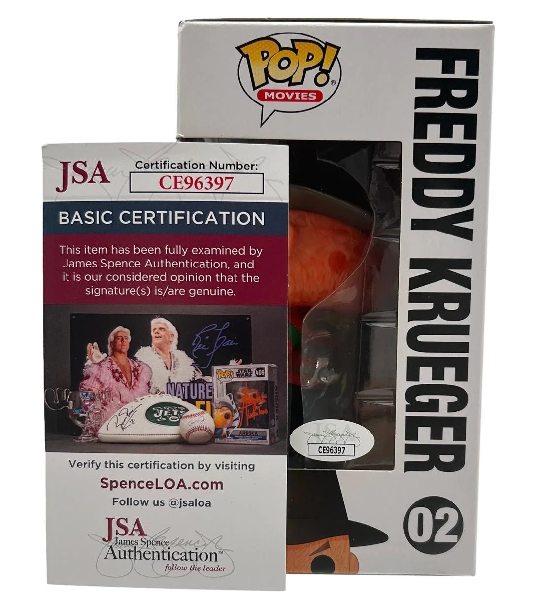 Robert Englund — Robert Englund Signed #02 Funko "Sleep Killz" & "Freddy Krueger" (JSA), image 4
