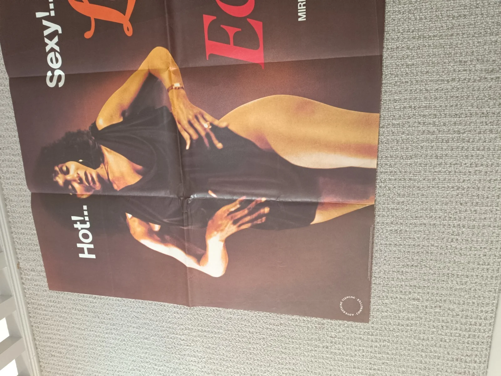 LOVE LUST AND ECSTASY Original UK Quad POSTER 30 X 40 INCHES, image 3