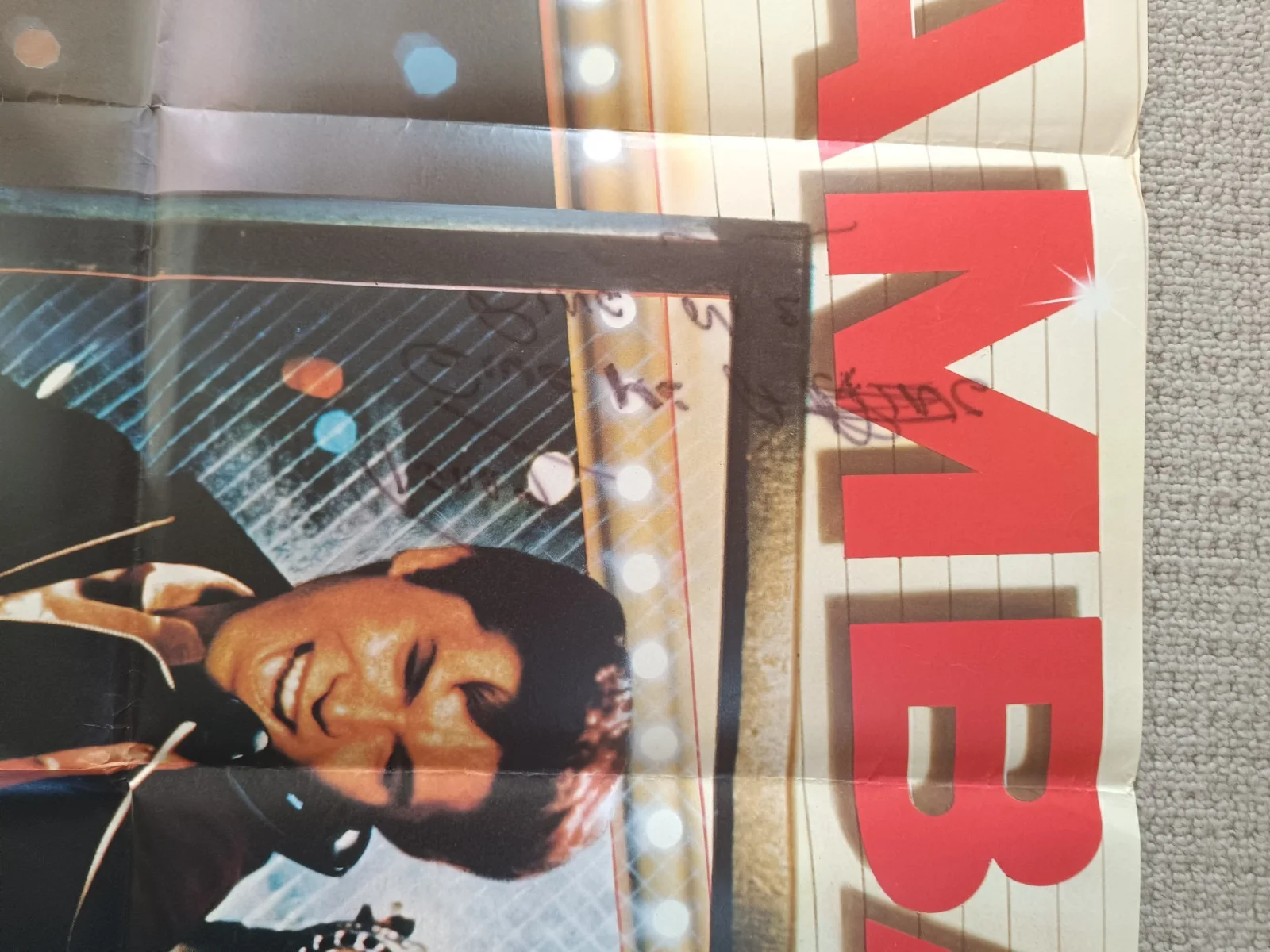 LA BAMBA UK QUAD POSTER FOLDED LOU DIAMOND PHILLIPS ESAI MORALES 1987, изображение 2