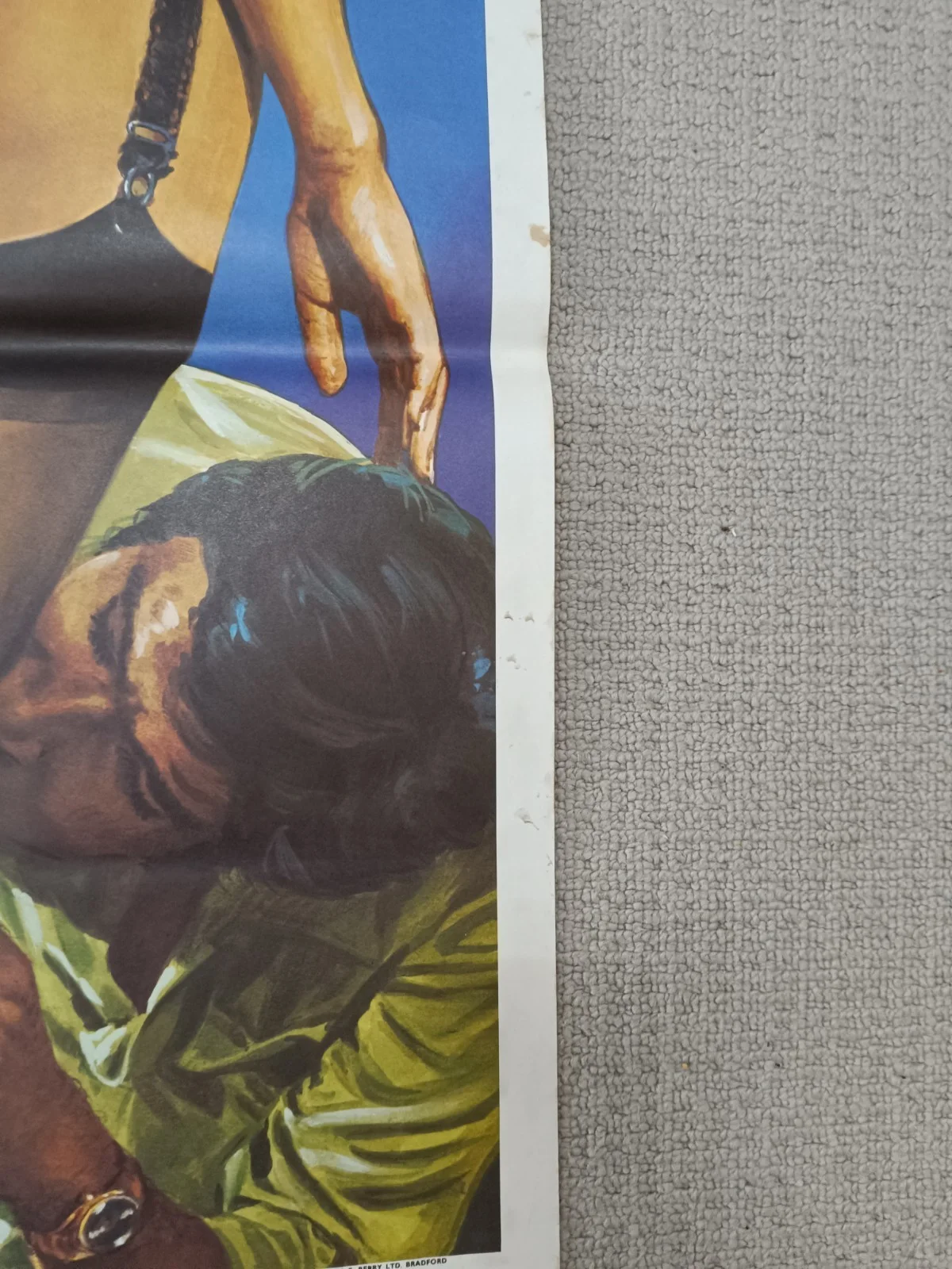 Love Camp- rare original UK Folded Quad Cinema Poster, изображение 2
