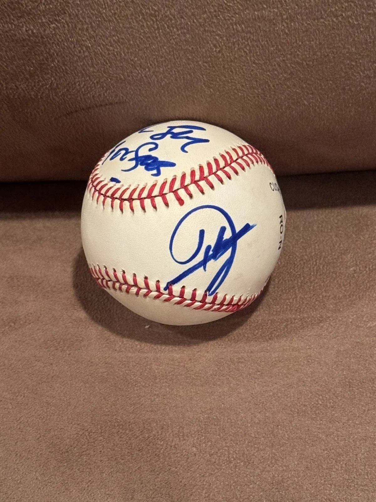 Awesome Bee Gees Signed Baseball PSA Barry Maurice Robin Gibb Music Legends, image 2