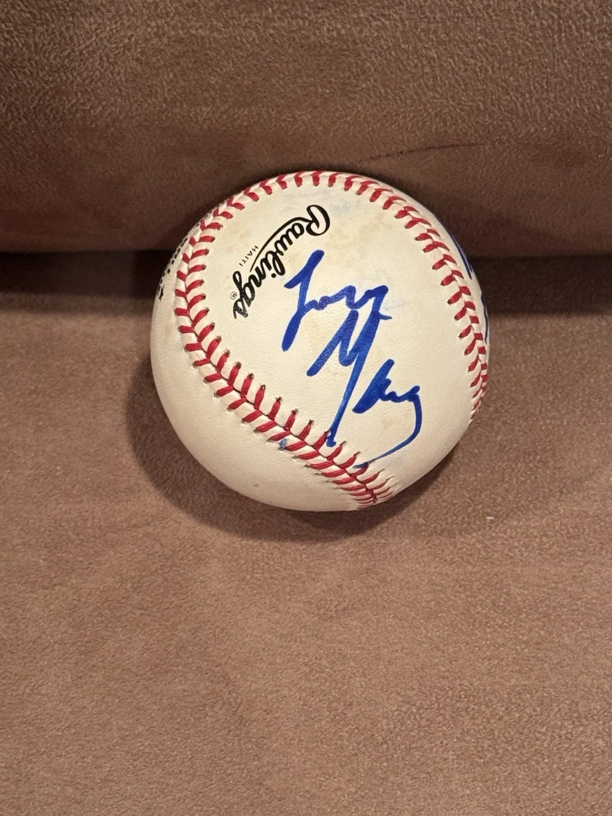 Awesome Bee Gees Signed Baseball PSA Barry Maurice Robin Gibb Music Legends, image 4