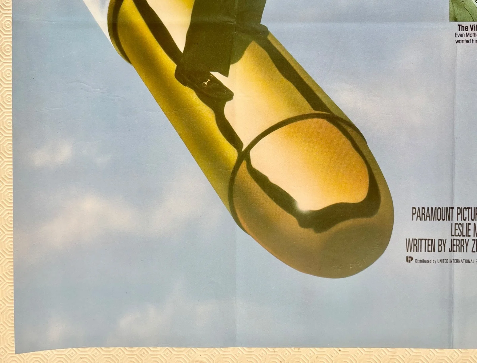 The Naked Gun Original 1988 Movie Quad Poster Leslie Nielsen Priscilla Presley, изображение 2