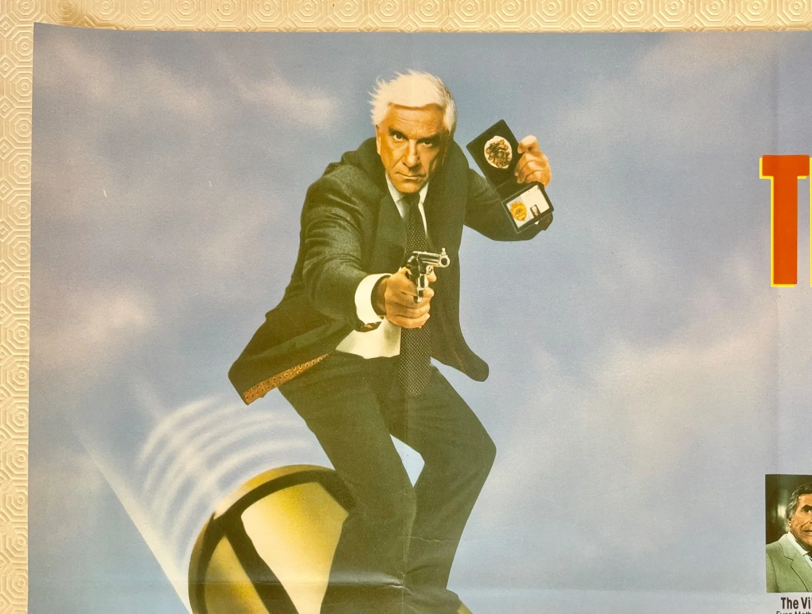 The Naked Gun Original 1988 Movie Quad Poster Leslie Nielsen Priscilla Presley, изображение 5