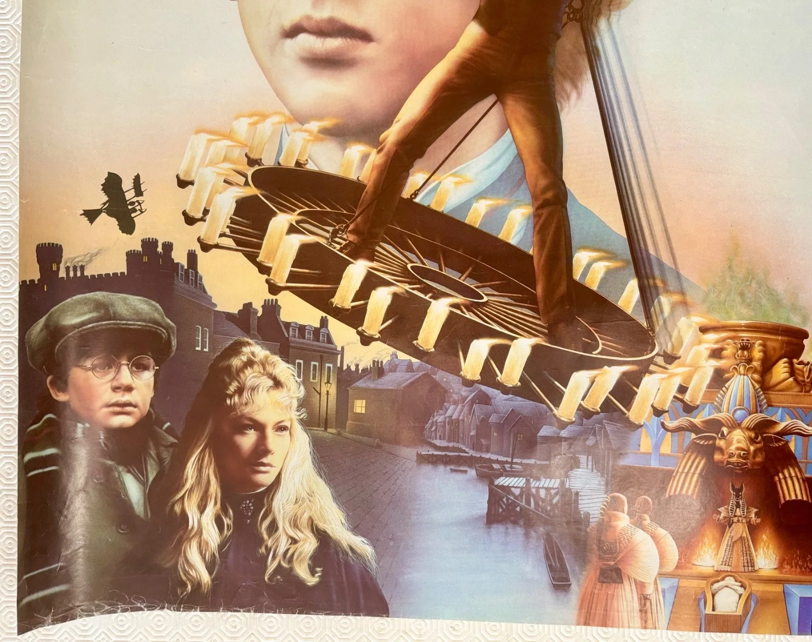 Young Sherlock Holmes and The Pyramid of Fear Original 1985 Quad Poster, изображение 2