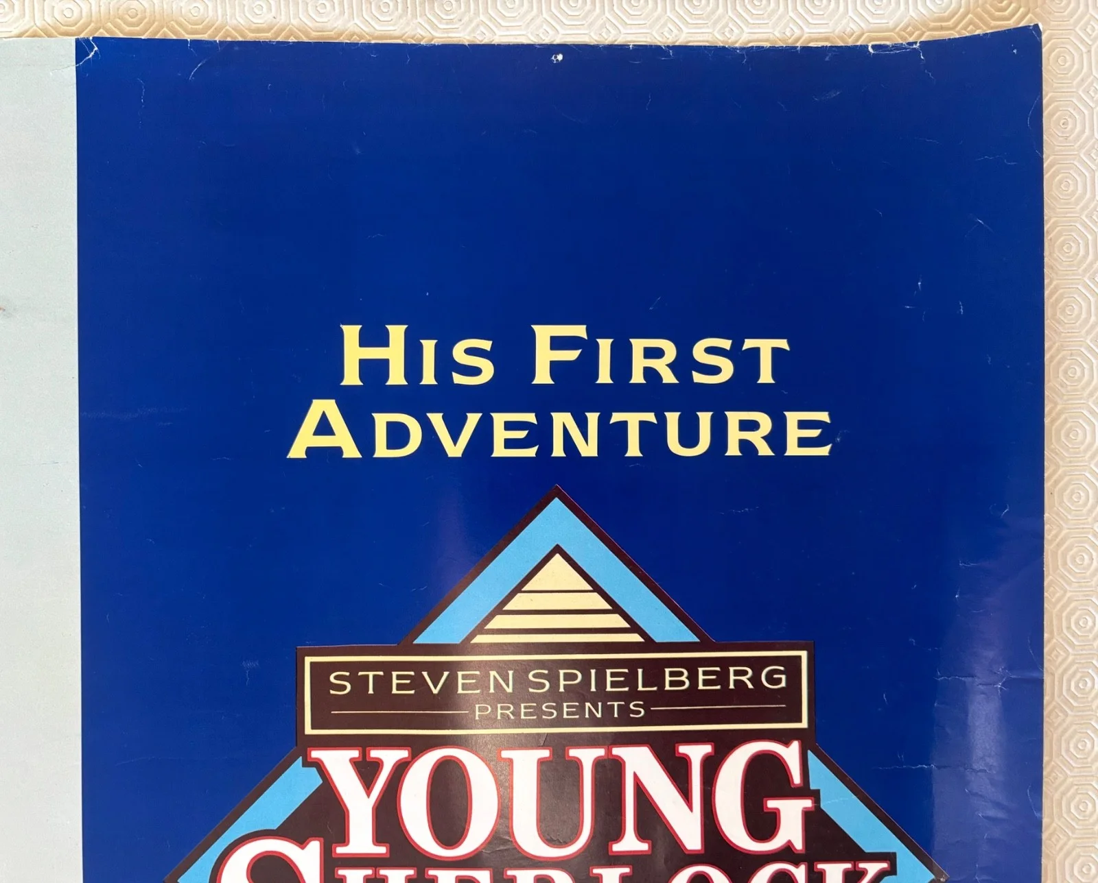 Young Sherlock Holmes and The Pyramid of Fear Original 1985 Quad Poster, изображение 4
