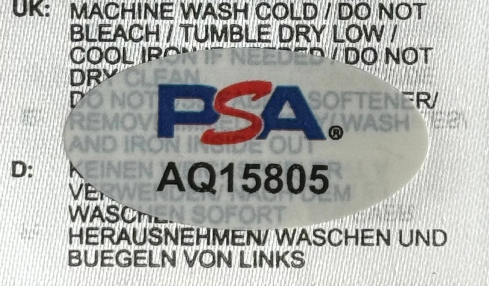 IShowSpeed Signed Autographed Manchester United Jersey PSA/DNA Authenticated, image 3