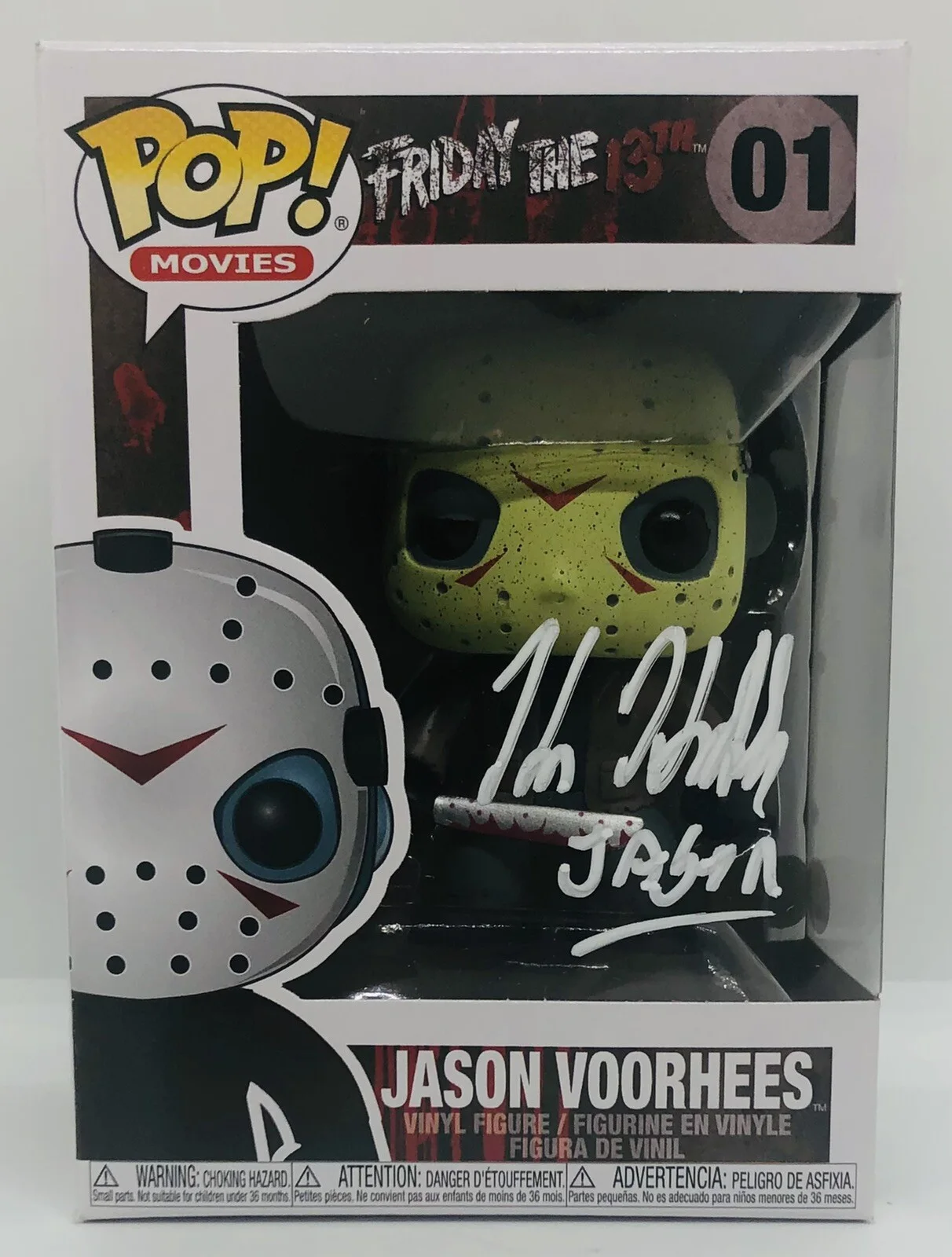 KANE HODDER — KANE HODDER SIGNED JASON VOORHEES POP FUNKO FIGURE FRIDAY THE 13TH JSA COA, image 2