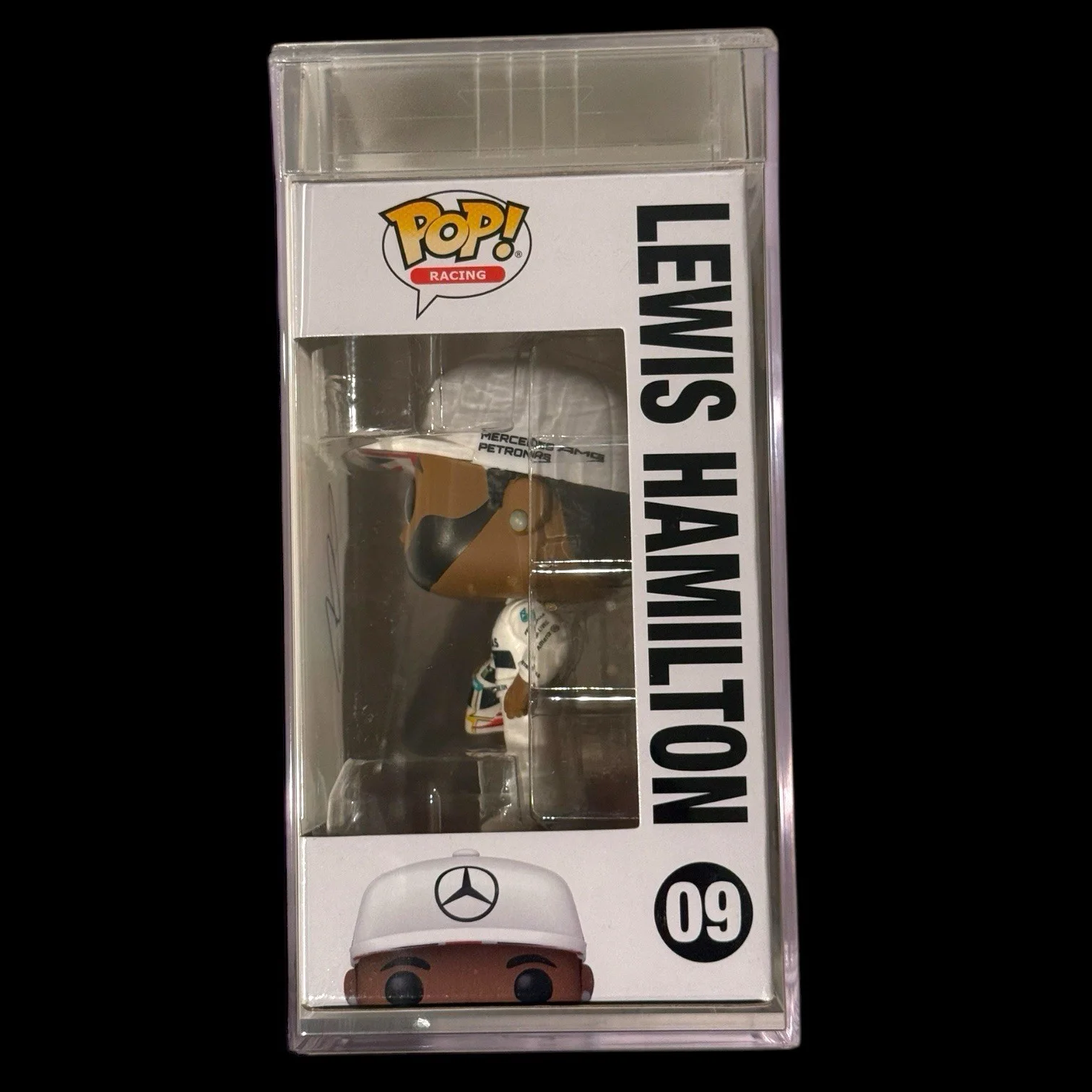 Lewis Hamilton Signed Funko Pop #09 PSA COA Slabbed Encapsulated Rare Autograph, image 4