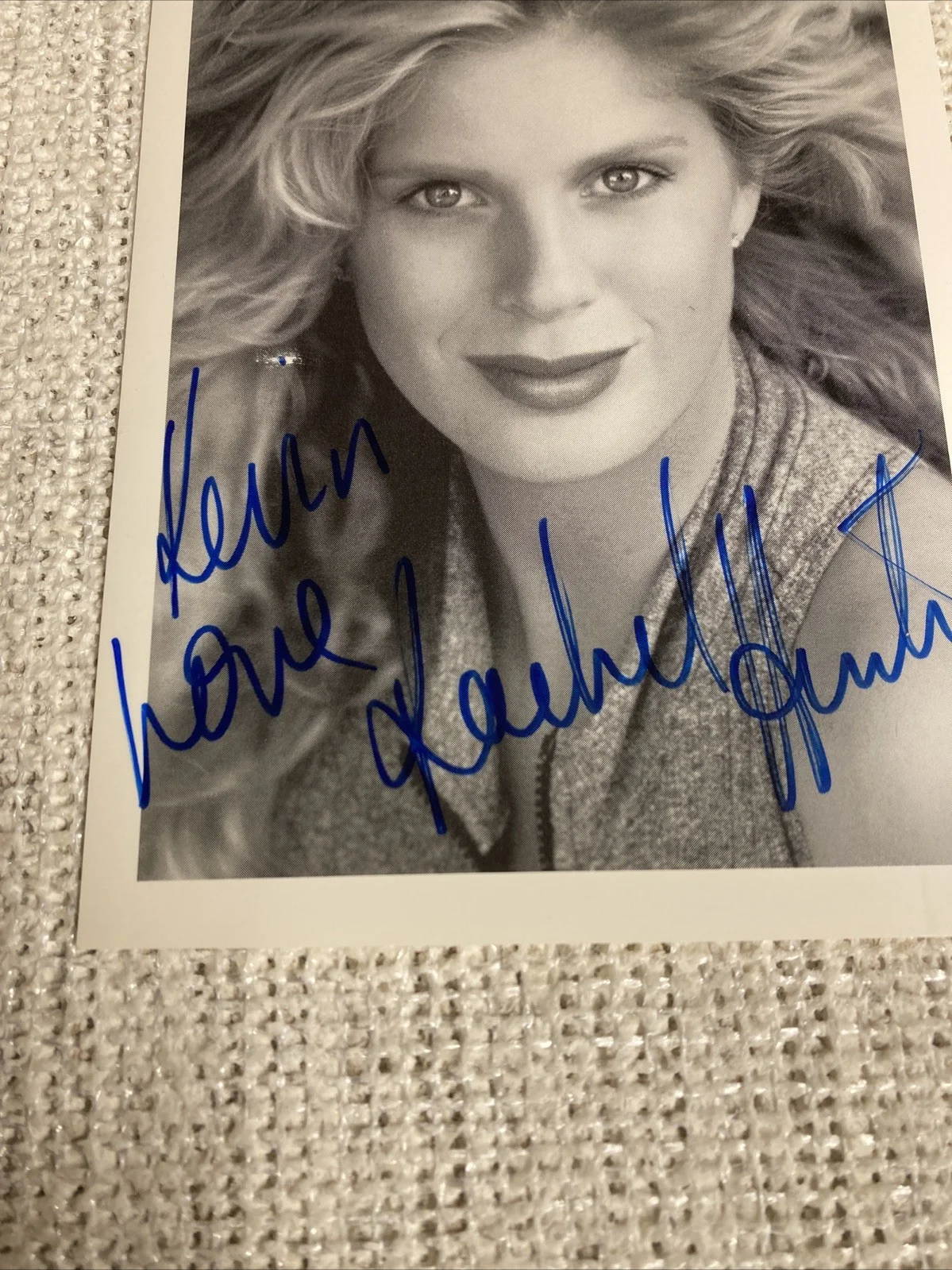 Rachel Hunter — Autograph Of Rachel Hunter 4x7 Swimsuit Model/ Magazine Cover Model/, изображение 3
