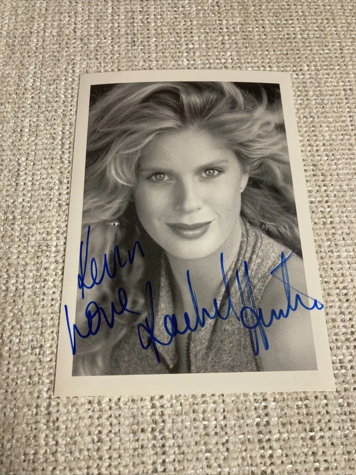 Rachel Hunter — Autograph Of Rachel Hunter 4x7 Swimsuit Model/ Magazine Cover Model/, изображение 5