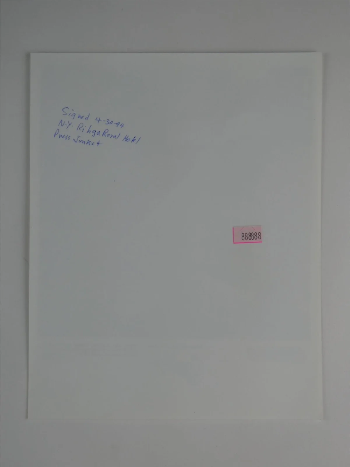 Spike Lee — Spike Lee Signed 1994 B&W 8x10 Promo Photo Crooklyn Autographed JSA COA, image 4
