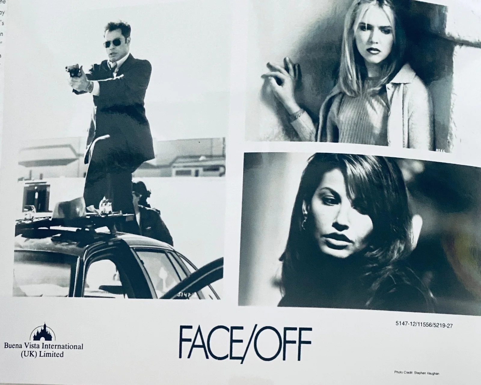 Original 1997 Face Off Film , Promotional Press Pack , inc. Folder, Book & Photo, изображение 5