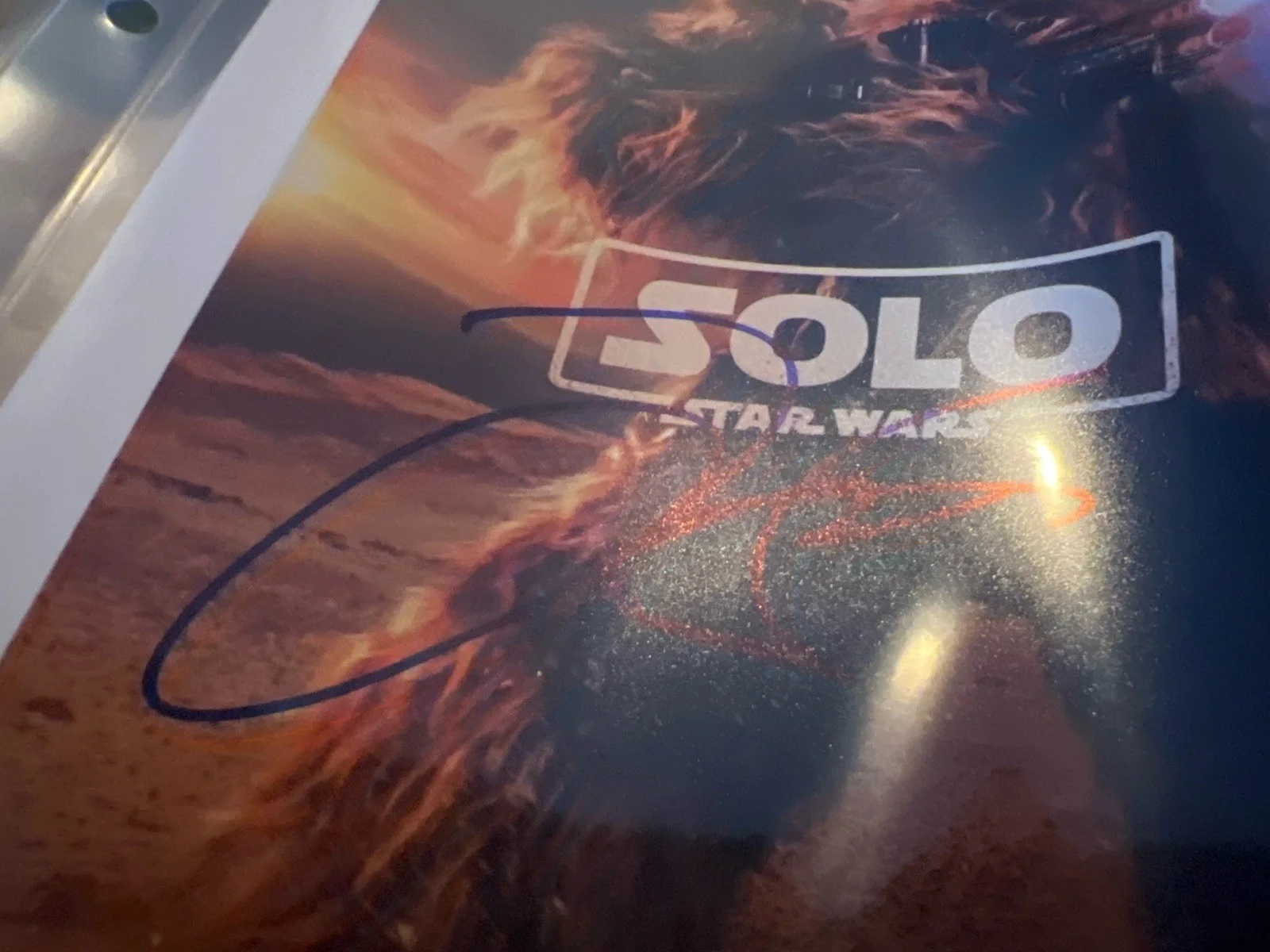 Joonas Suotamo — Joonas Suotamo Signed Chewbacca Solo A Star Wars Story 8x10 Photo PSA/DNA COA, изображение 2