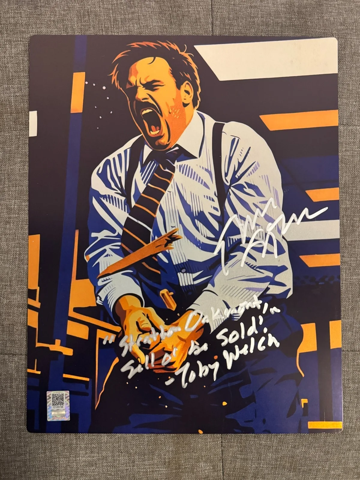 Ethan Suplee — Ethan Suplee Signed 11x14 METAL Print | Wolf of Wall Street ✍️ John Rudolph Art