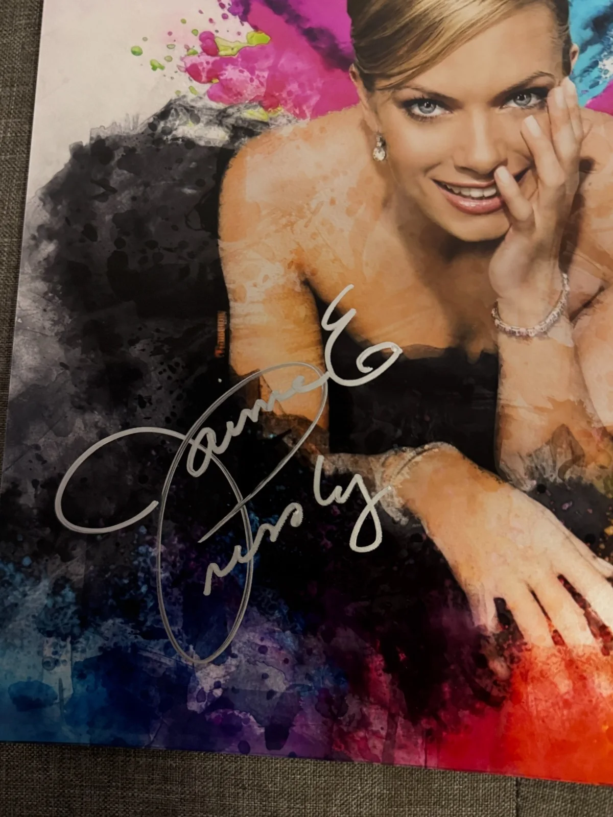 Jaime Pressly — Jamie Pressly Signed 11x14 Sexy Photo ✍️ Custom John Rudolph Artwork | Official, изображение 2