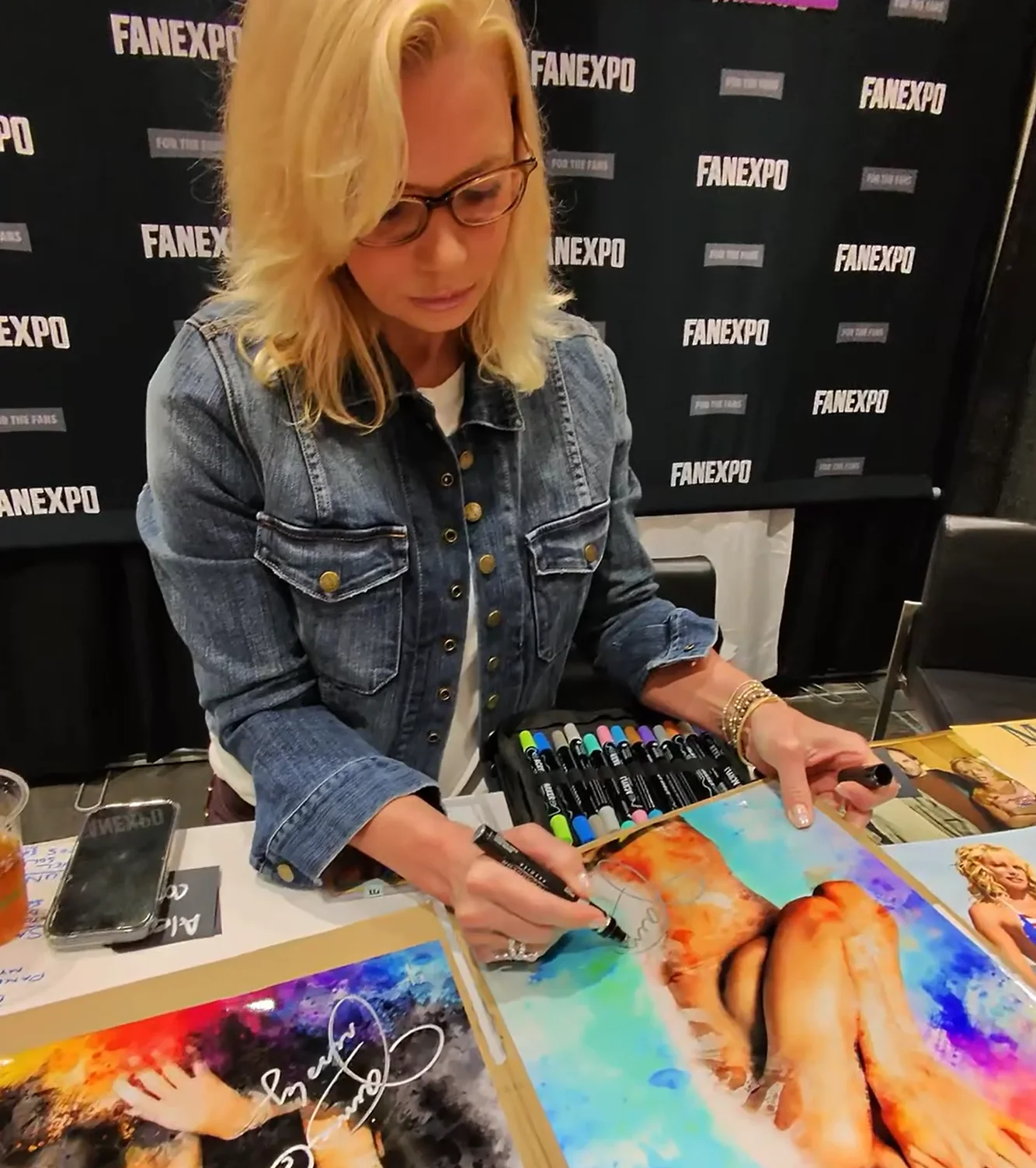 Jaime Pressly — Jamie Pressly Signed 11x14 Sexy Photo ✍️ Custom John Rudolph Artwork | Official, изображение 4