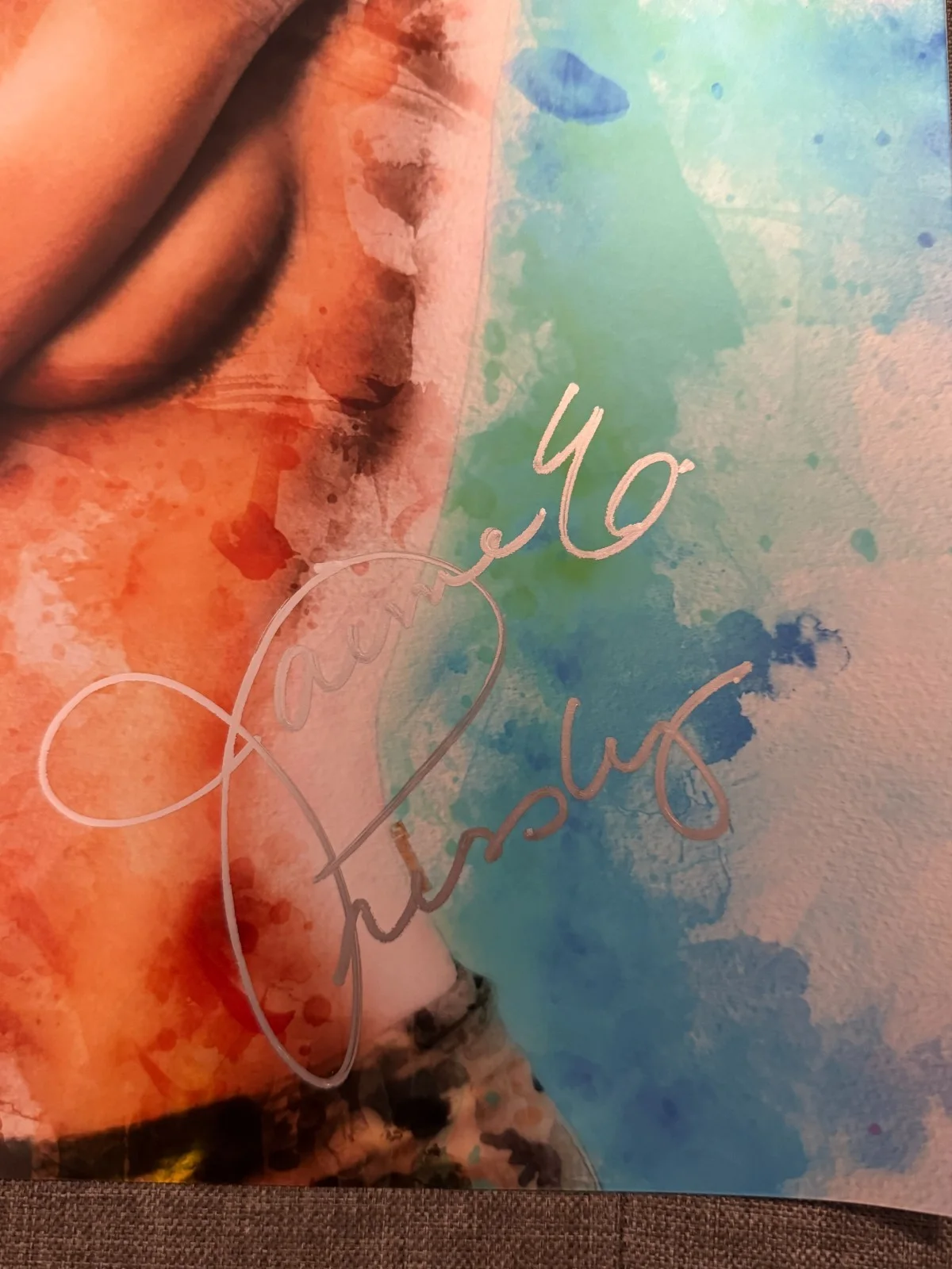 Jaime Pressly — Jamie Pressly Signed 11x17 Sexy Photo ✍️ Custom John Rudolph Artwork | Official, image 3