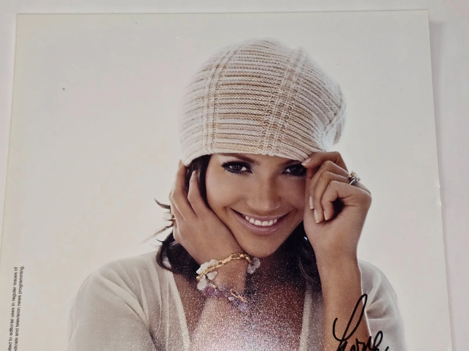 Jennifer Lopez — JENNIFER LOPEZ SIGNED 8X10 2003 SONY MUSIC PRESS PHOTO AUTOGRAPHED JLO HOLLYWOOD, изображение 4