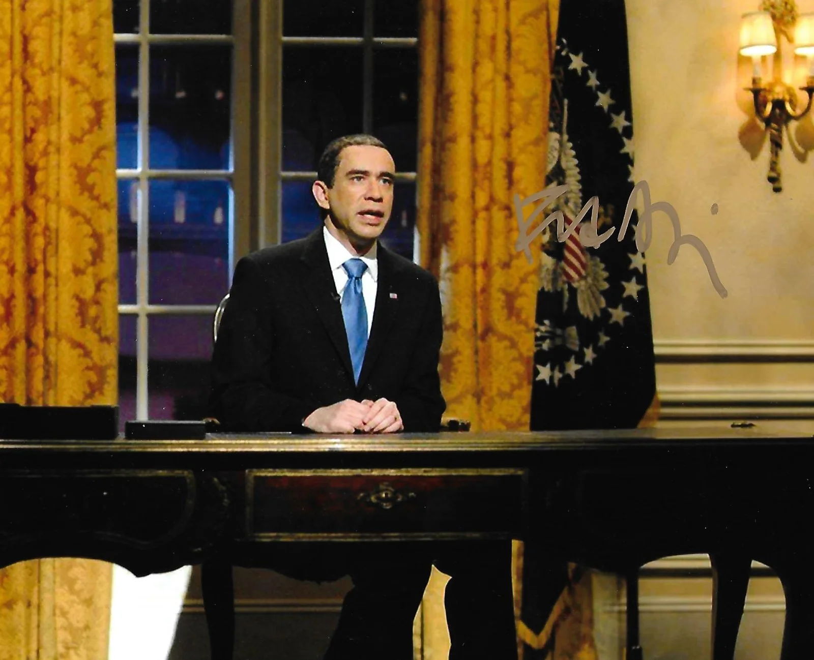 Fred Armisen — Fred Armisen autographed 8x10 photo SNL Parks and Rec The Smurfs PROOF COA LOOK!