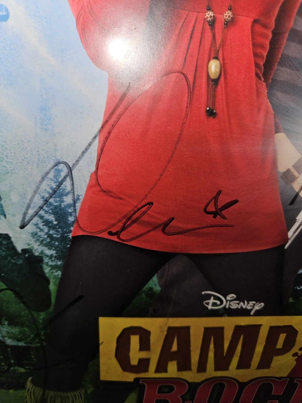 Camp Rock 2008 Signed Promotional Poster, image 4