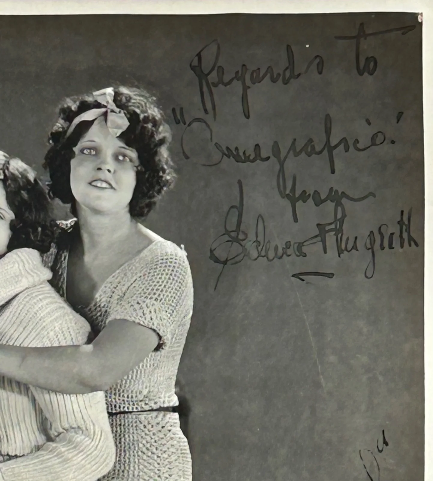 VIOLA DANA SHIRLEY MASON EDNA FLUGRATH—SIGNED PHOTO—, image 2
