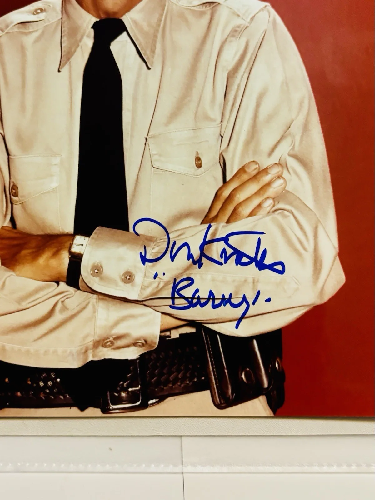 Don Knotts — Don Knotts Signed Barney Fife Photo RARE+ Betty Lynn Thelma Lou Auto 8X10+MORE!, изображение 3