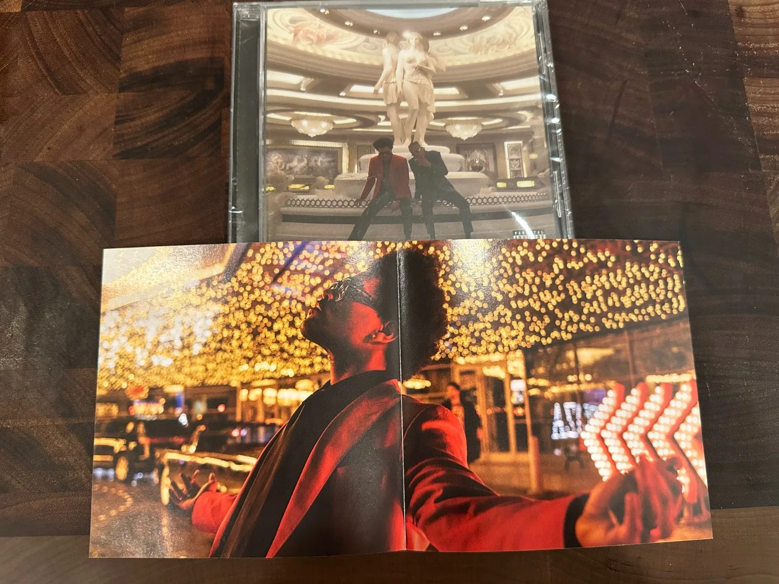 The Weeknd "Blinding Lights" Hand-Signed Insert Autographed & Sealed CD Single, image 2