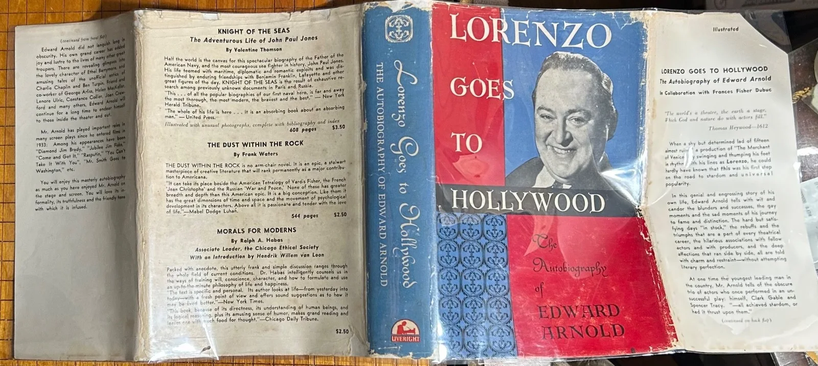 EDWARD ARNOLD SIGNED; Inscribed TO WILLIAM LEBARON, image 3