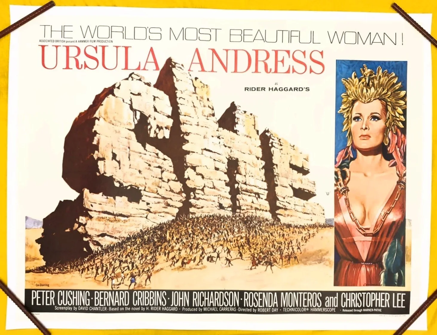 FRANKENSTEIN ORIGINAL UK QUADS HAMMER POSTERS X 4 30x 40 " LINEN, изображение 4
