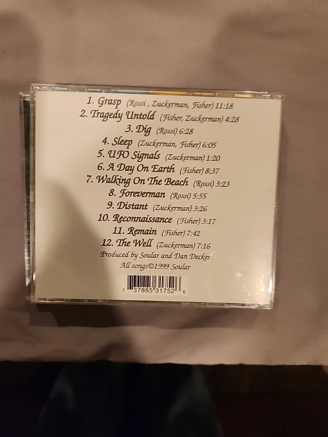 Soular – Grasp CD – Signed / Autographed by Band Members –..., image 3