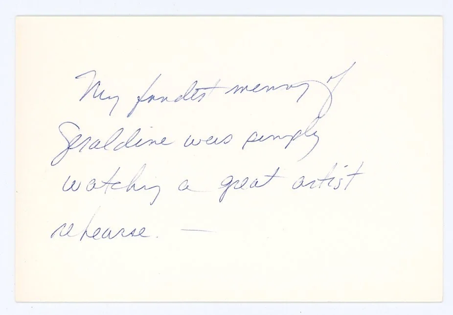John Pielmeier — John Pielmeier - Signed Stage West Program w/ Inscribed Card, image 3