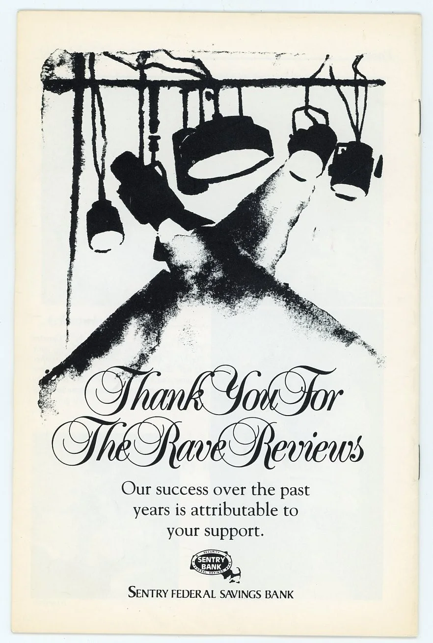 Robert Burr — Robert Burr - Signed 1989 Cape Playhouse Program for All The Queen's Men, image 3