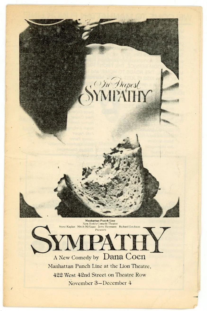 Frances Chaney — Frances Chaney - Signed Program Page for Sympathy, изображение 2