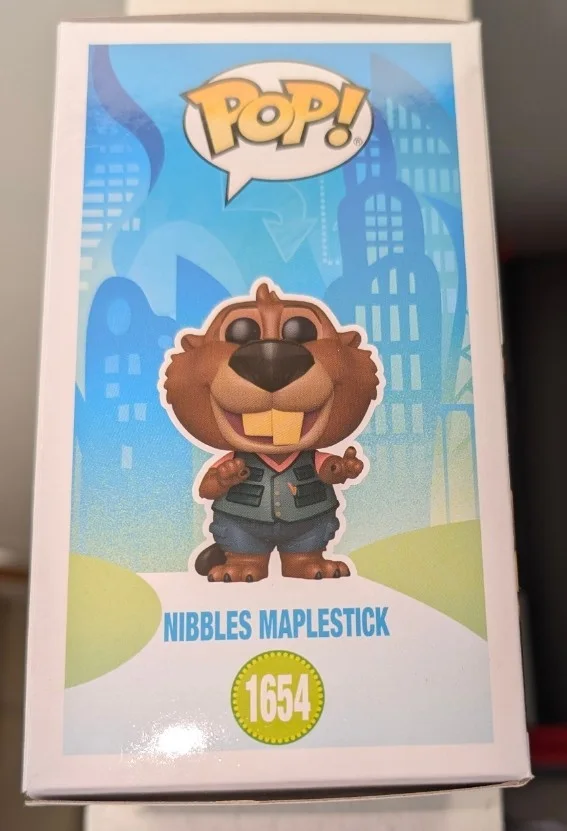 FORTUNE FEIMSTER signed FUNKO POP Nibbles Maplestick ZOOTOPIA 2 AUTHENTICATED, image 4