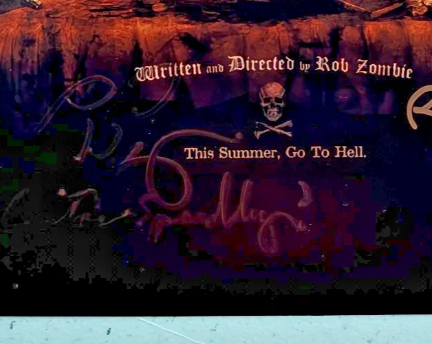 SID HAIG BILL MOSELEY 2x Signed 11x17 Poster Captain Spaulding Otis Auto BAS 804, image 4