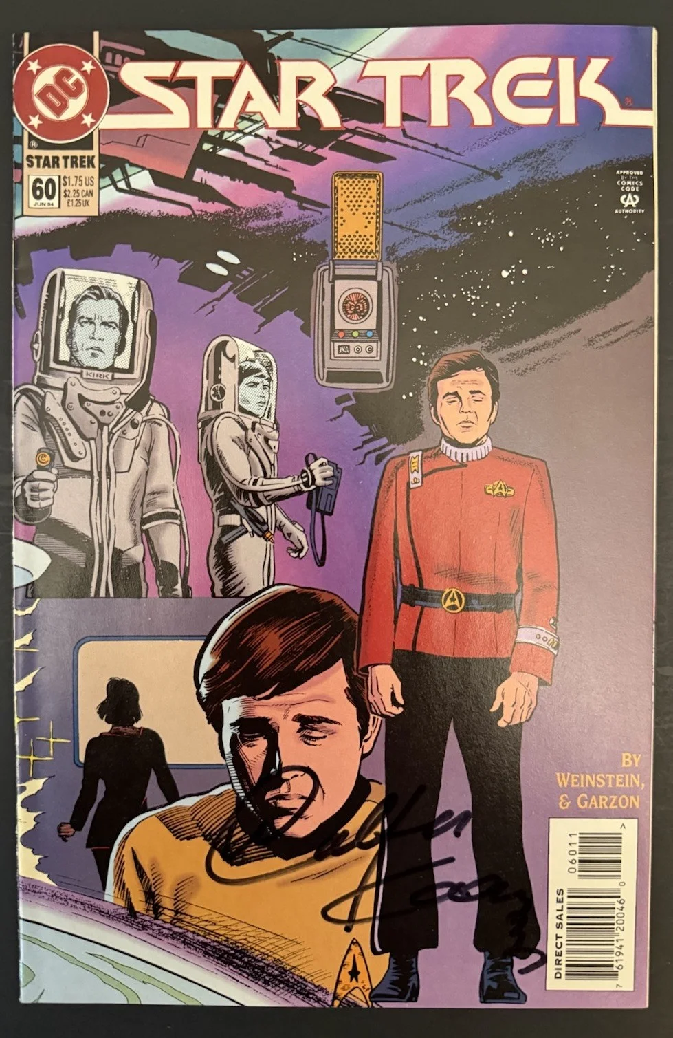 Walter Koenig — Star Trek 60 ~ Comic Signed ~ Walter Koenig as Pavel Chekov ~ w COA ~ Autograph