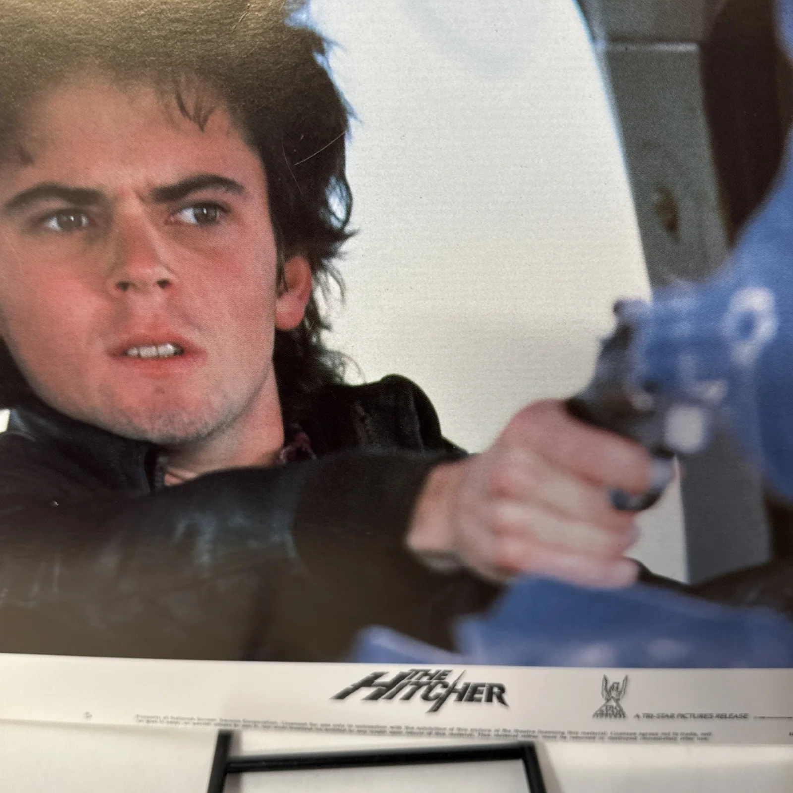 C Thomas Howell — C. Thomas Howell Signed Original The Hitcher Lobby Card -11x14, image 5