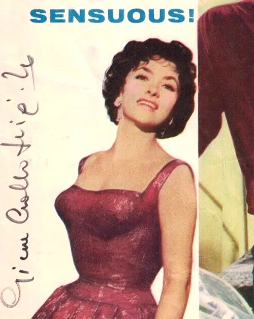 Gina Lollobrigida — GINA LOLLOBRIGIDA JSA Autographed 11X14 The Unfaithfuls LC FREE SHIP! not PSA, изображение 2
