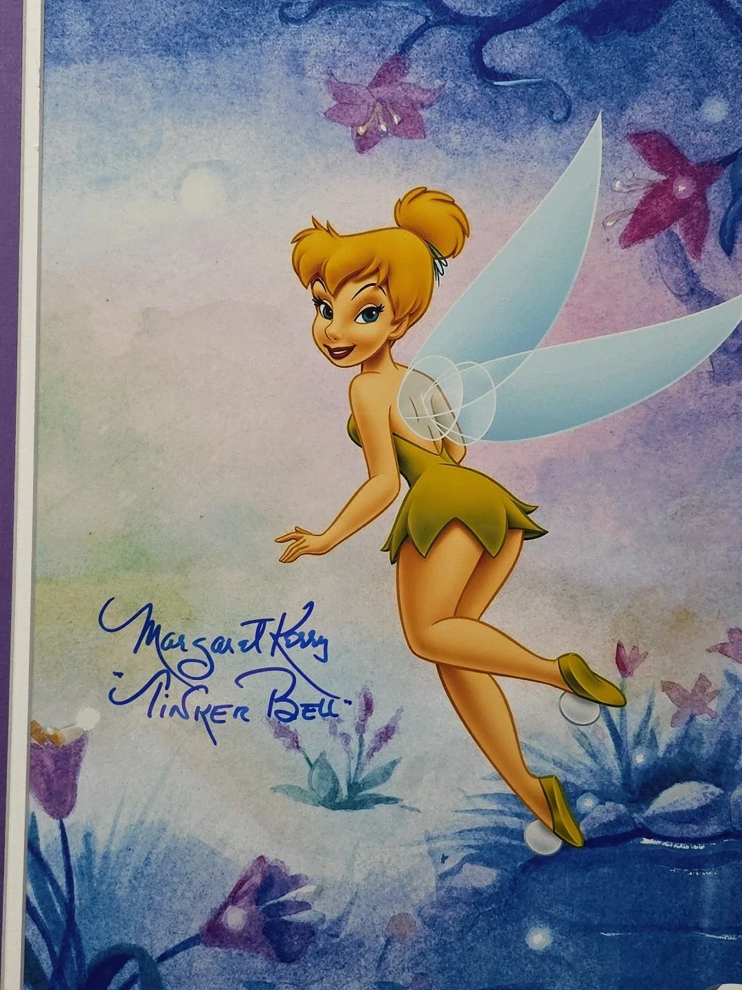 Margaret Kerry — Tinker Bell Margaret Kerry Autographed 11X14 Framed Photo Disney PSA Cert Signed, image 4