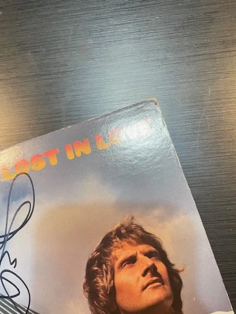 Air Supply Signed Autographed Lost in Love Vinyl Russell and Graham COA, изображение 3